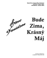 Bude Zima/Krasny Maj SATB choral sheet music cover